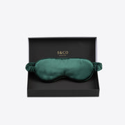 Silk Eye Mask - Green